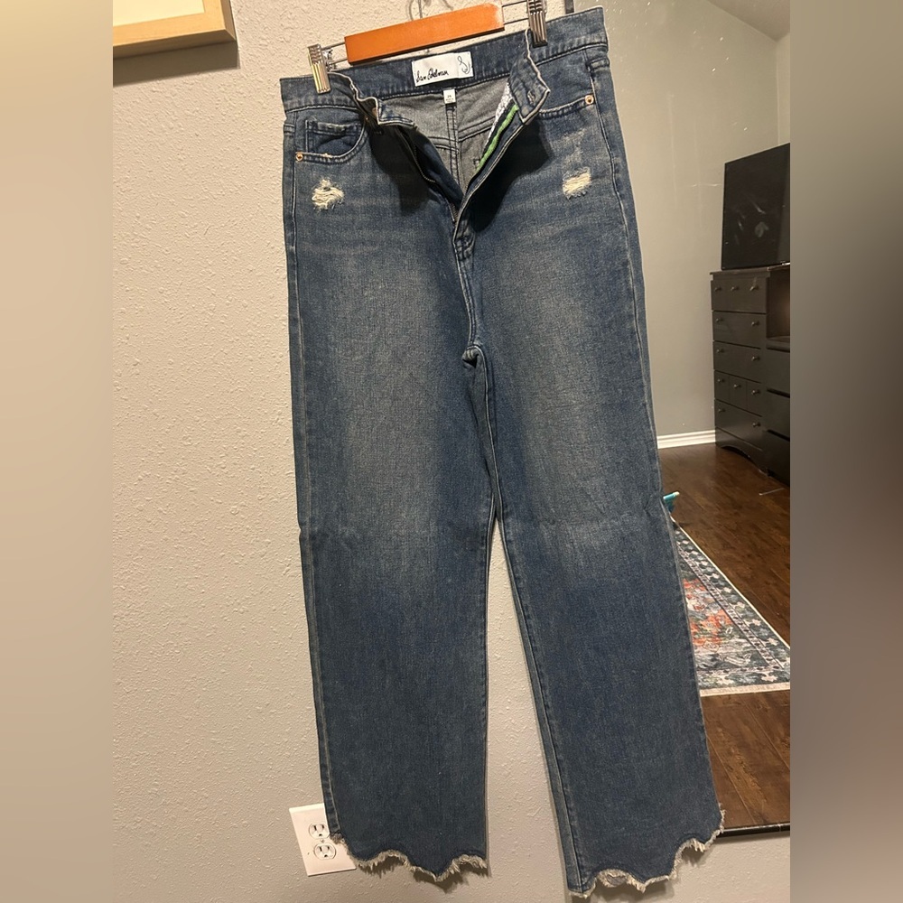 Sam Edelman Women's High Rise Blue Jeans